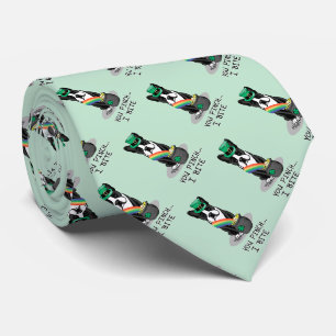 St. Patrick's Day Boston Terrier (schwarz) Dog Fun Krawatte