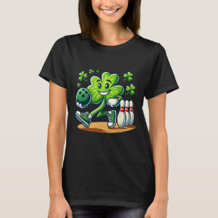 St Patrick's Day Bowling Boys Girls Niedliches Kle T-Shirt