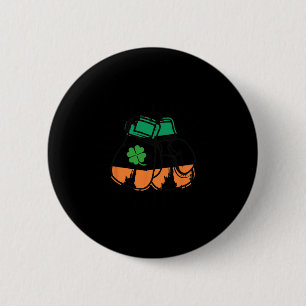 St. Patricks Day Boxer Irische Handschuhe Paddys Button
