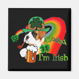 St. Patricks Day Boxer Magnet