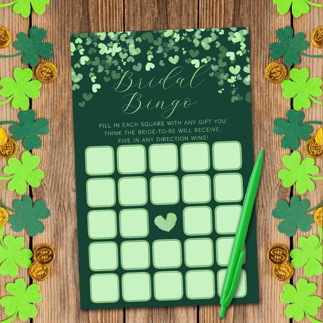 St. Patrick's Day Brautparty Bingo Game (Von Creator hochgeladen)