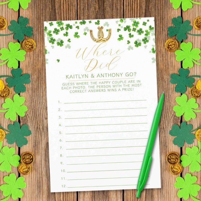 St. Patrick's Day Brautparty Wo sind sie hingegang (Von Creator hochgeladen)