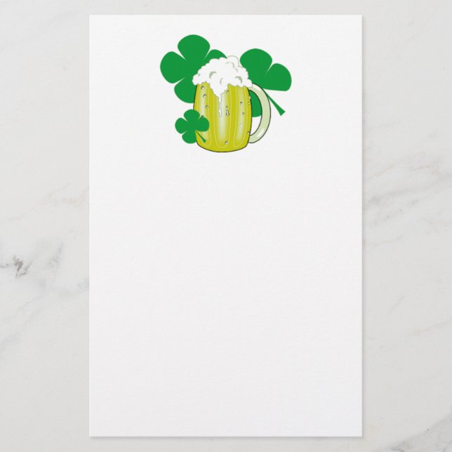 St. Patrick's Day Briefpapier (Vorderseite)