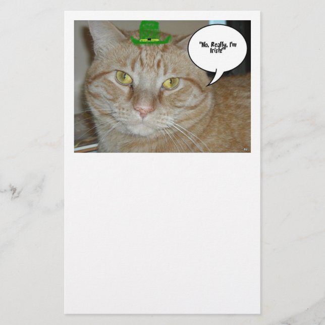 St. Patrick's Day Briefpapier (Vorderseite)