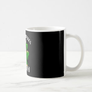 St Patricks Day Bruh Mops Hund Papa Mama Club Jung Kaffeetasse