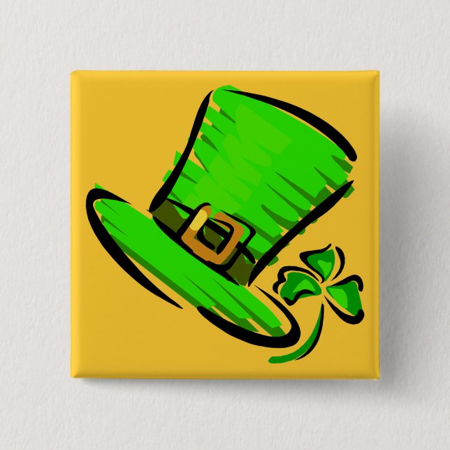 St. Patrick's Day Button (Vorderseite)