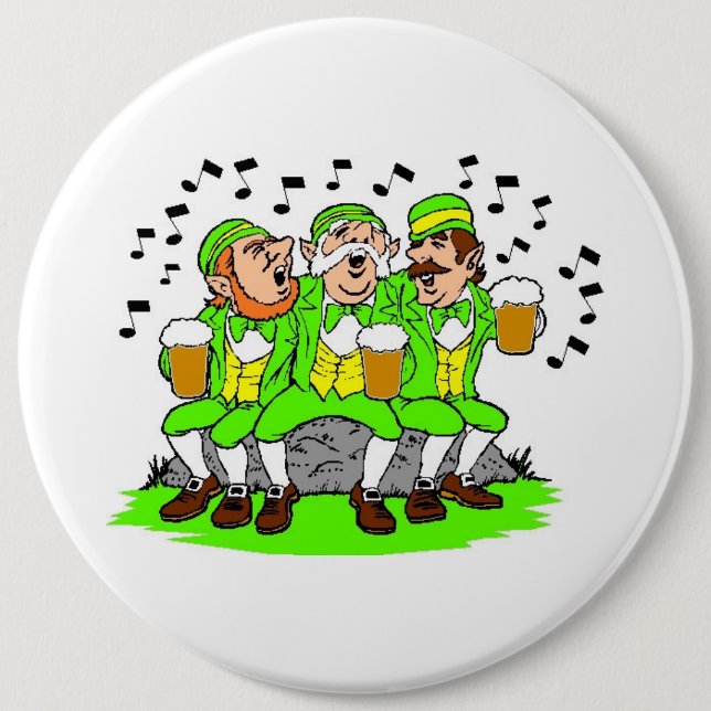 St Patrick's Day Button (Vorderseite)