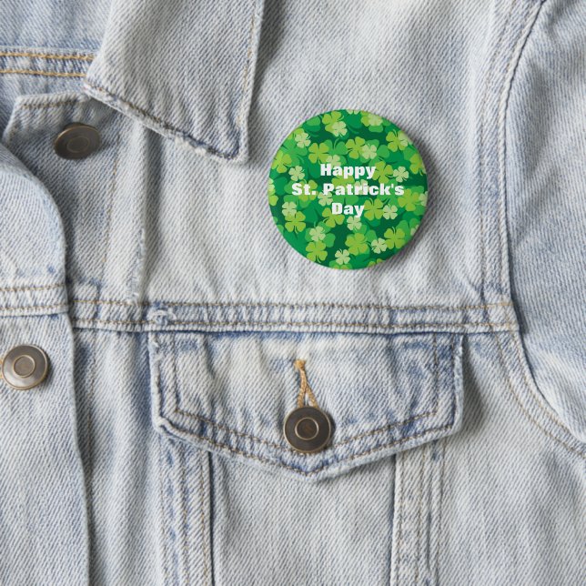 St. Patrick's Day Button (Beispiel)