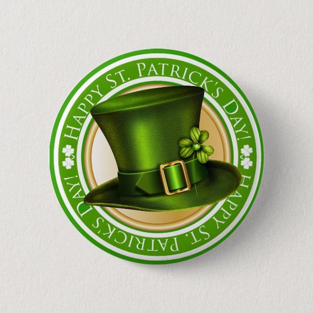 St. Patrick's Day Button - SRF (Vorderseite)
