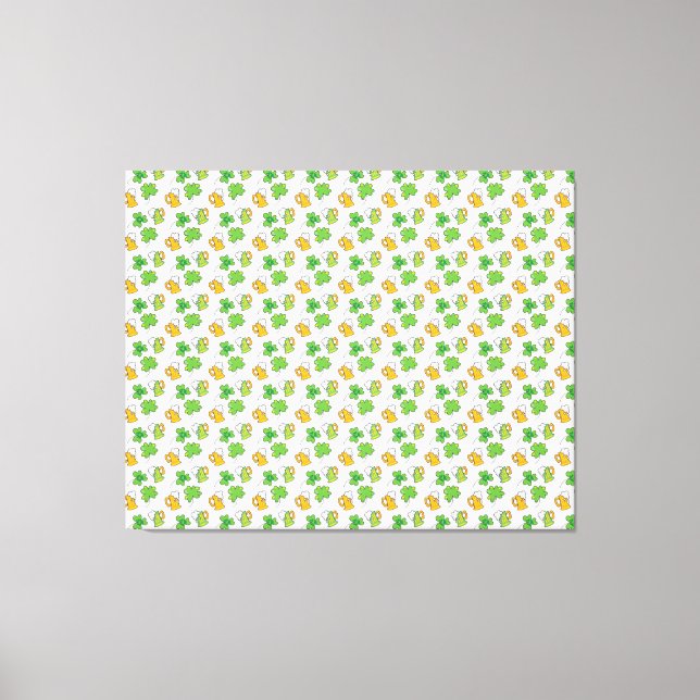 St. Patrick's Day Canvas Print Leinwanddruck (Vorderseite)