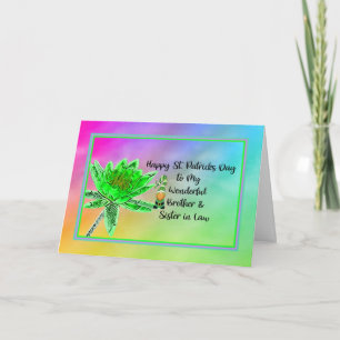 St. Patrick's Day Card für Bruder und Schwester im Karte