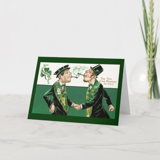 St. Patrick's Day Card Karte (Vorderseite)