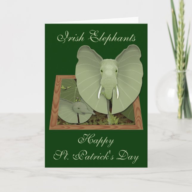 St. Patrick's Day Card Karte (Vorderseite)