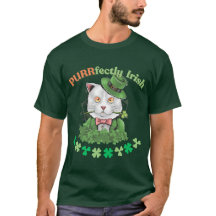 St. Patrick's Day Cat Fan Veterinarian