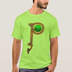 ST PATRICK'S DAY CELTIC P MONOGRAM MIT KLEEBLATT T-Shirt