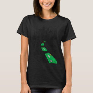 St. Patricks Day Chicago Graphic River grün irisch T-Shirt