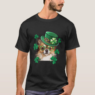 St Patrick's Day Chihuahua Leprechaun Liebe T-Shirt