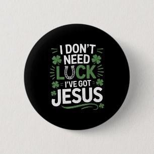 St. Patrick's Day Christlich Button