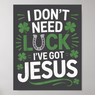 St. Patrick's Day Christlich Poster