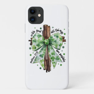 St. Patrick's Day Christlicher Glaube Kleeblatt Sh Case-Mate iPhone Hülle