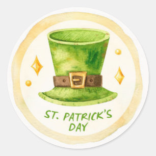 St. Patrick's Day Classic Round Sticker