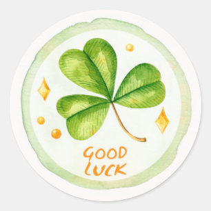 St. Patrick's Day Classic Round Sticker