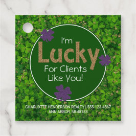 St Patricks Day Client Geschenk Pop von Geschenkanhänger