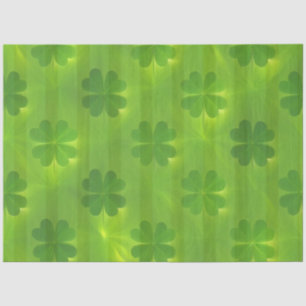 St Patrick's Day Clover 4 Liste der modernen Samml Seidenpapier