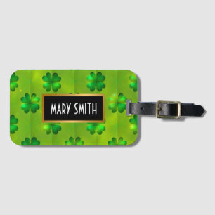 St Patrick's Day Clover 4 Liste der populären Samm Gepäckanhänger
