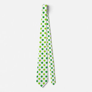 St. Patrick's Day Clover Blätter Pattern-54601 Krawatte