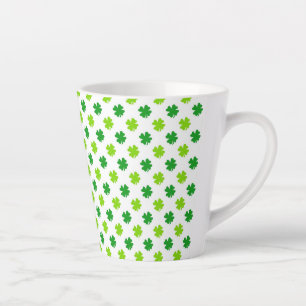 St. Patrick's Day Clover Blätter Pattern-54601 Milchtasse