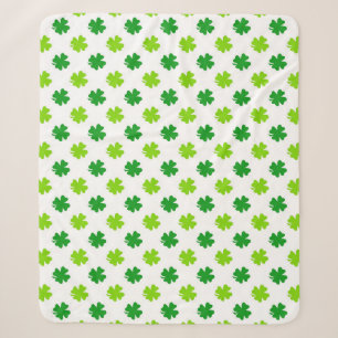 St. Patrick's Day Clover Blätter Pattern-54601 Sherpadecke