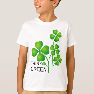 St Patrick's Day Clover + Ihre Ideen T-Shirt
