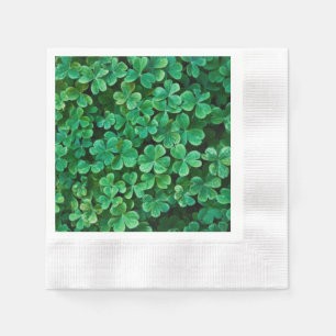 St. Patrick's Day Clover Patch Serviette