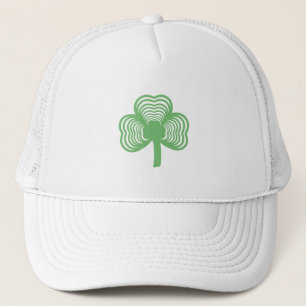 St. Patrick's Day Clover Truckerkappe
