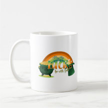 St. Patrick's Day Coffee Tasse