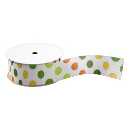 St Patricks Day Colorful Dots Irish Gift Wrap Spaß Ripsband