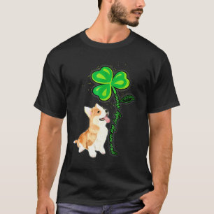 St. Patricks Day Corgi Mein Glücksbringer T-Shirt