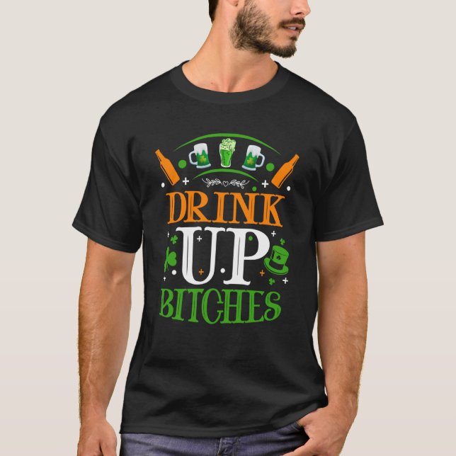 St Patrick's Day Costume Saint Paddy's Irish Toast T-Shirt (Vorderseite)