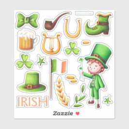St Patrick's Day Craft Vinyl Aufkleber