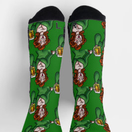 St Patrick's Day Crew Socks Socken