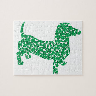 St. Patrick's Day Dackel Puzzle