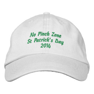 St Patricks Day Dated Hat Bestickte Kappe