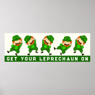 St. Patrick's Day Decor Poster