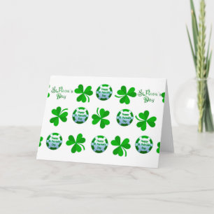 St. Patrick's Day Design für Grußkarte Karte