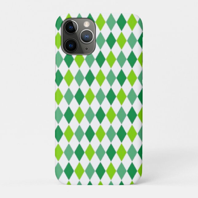 St. Patrick's Day Diamond Shape Pattern-54603 Case-Mate iPhone Hülle (Rückseite)