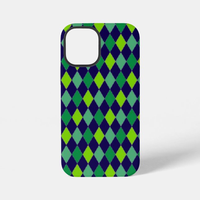 St. Patrick's Day Diamond Shape Pattern-54603 iPhone Hülle (Rückseite)