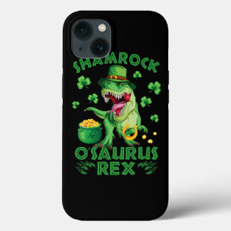 St. Patricks Day Dinosaur Kleeblätter Coins and Lu Case-Mate iPhone Hülle