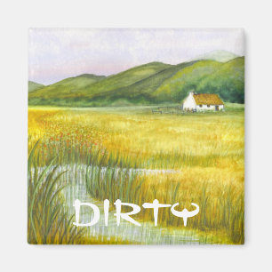 St Patrick's Day Dish Washer Magnet by Bonhovey