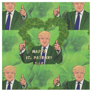 St. Patricks Day Donald Trump Stoff